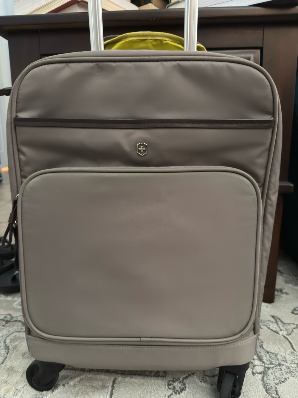 Victorinox Taupe Soft-Shell Carry-On Spinner